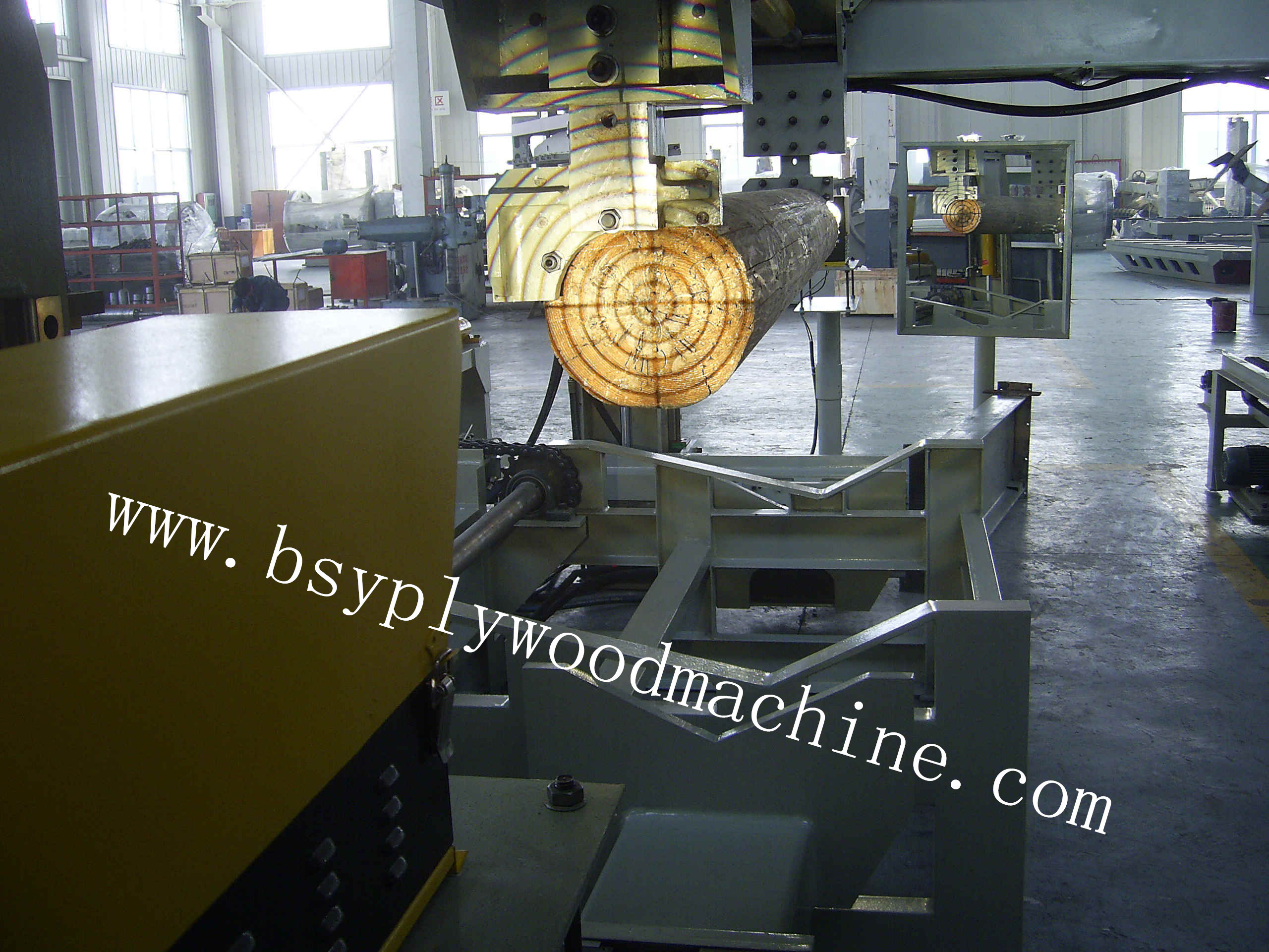 Optical Light Projection Log Centering Machine