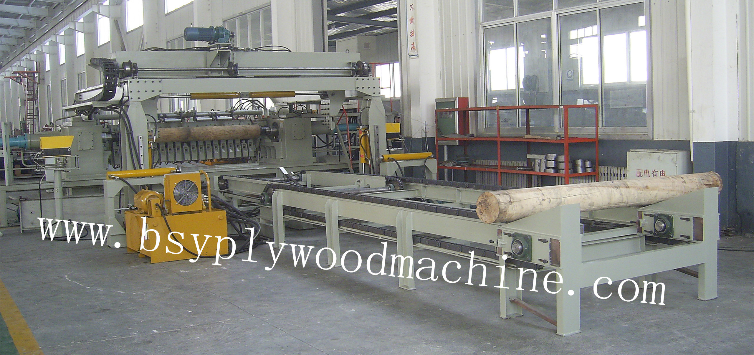 Optical Light Projection Log Centering Machine