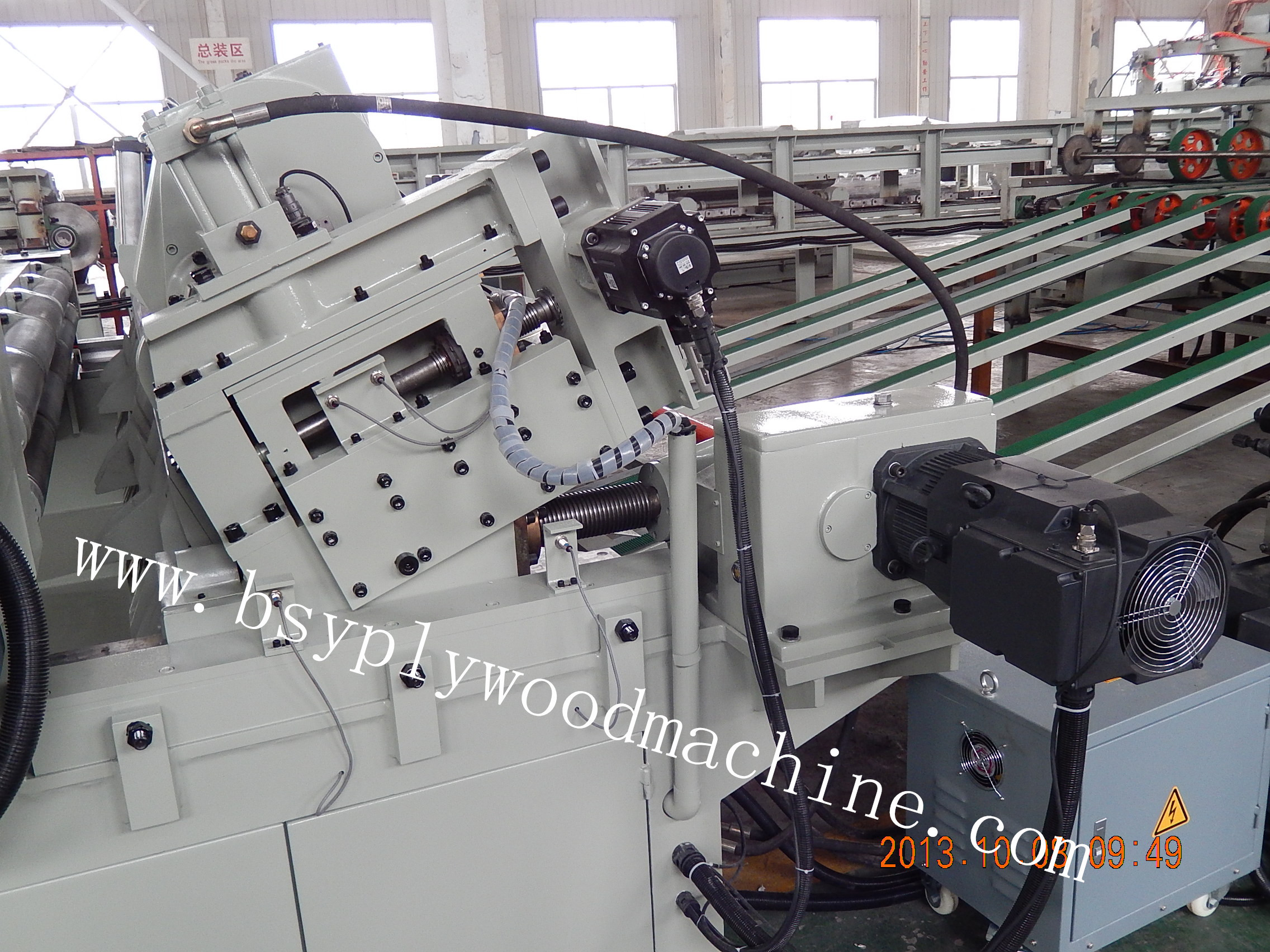 Cnc Spindles Veneer Peeling Lathe