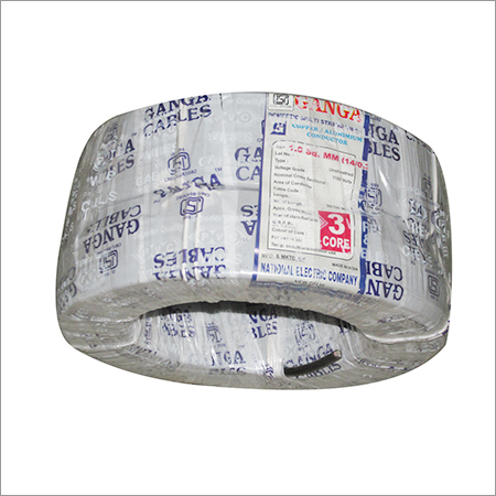 3 कोर तांबे की केबल - गंगा