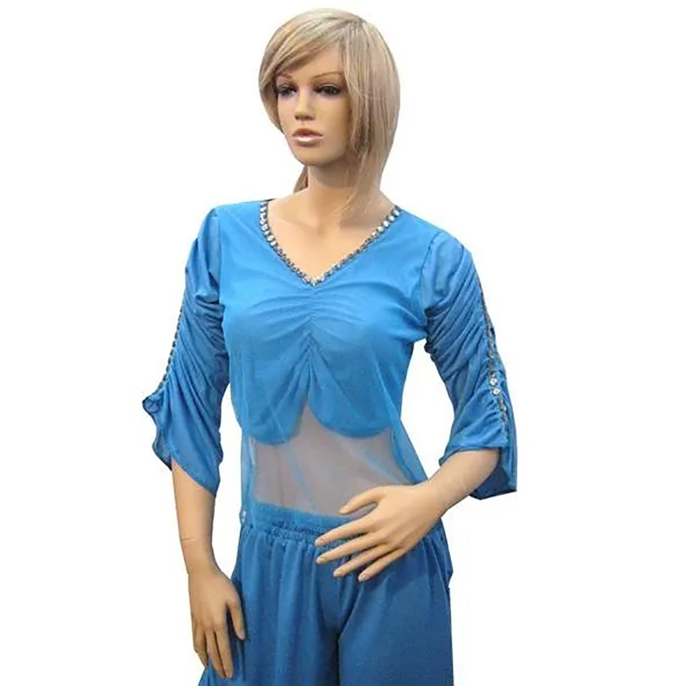 Overall Blue Belly Dance Costume