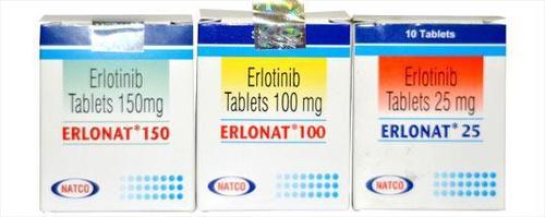एर्लोटिनिब टैबलेट 150mg, 100mg या 25mg