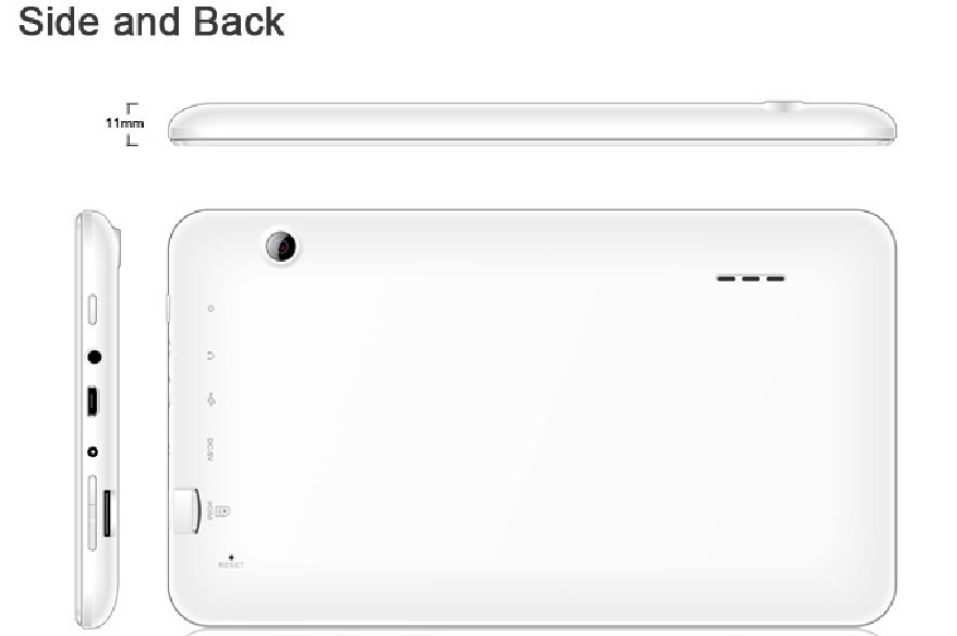 7 Inch Dual Core Cortex 1.5ghz Android 4.2 Wifi