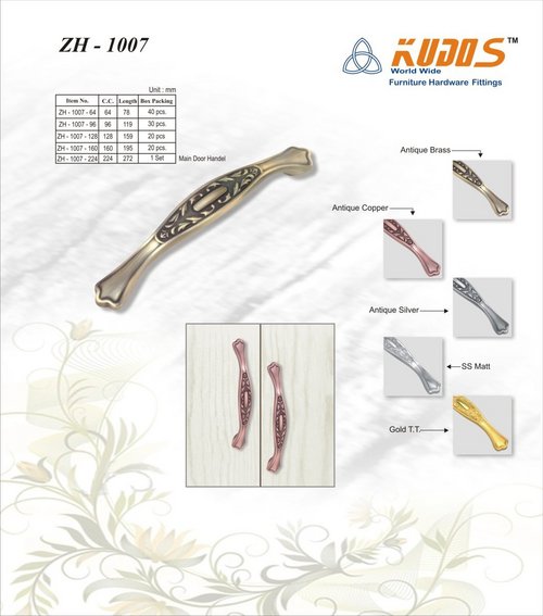 मुख्य दरवाजे के हैंडल (फर्नीचर फिटिंग्स)