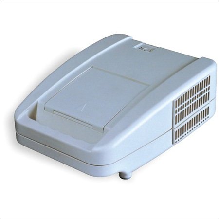 Piston Compressor Nebulizer - Plastic Material, White Color | Lightweight Design, Efficient Medication Delivery