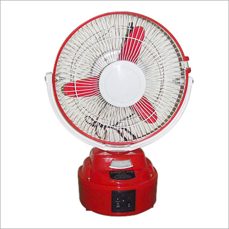 एसी/डीसी फैन 12V इनबिल्ट बैटरी