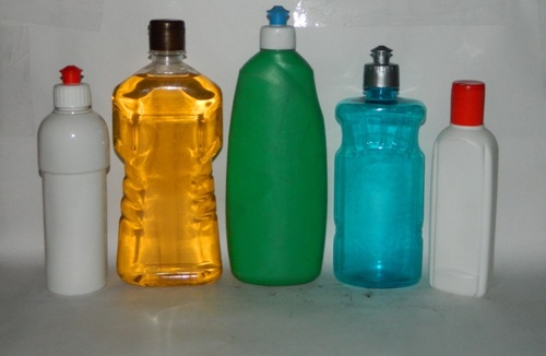 Dish Wash Plastic Bottles - Color: Green