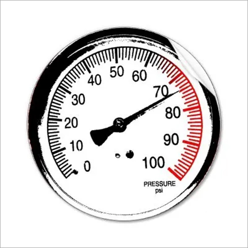 High Pressure Gauge - Stainless Steel, Compact Design | Maximum Pressure Capacity Up to 500 PSI
