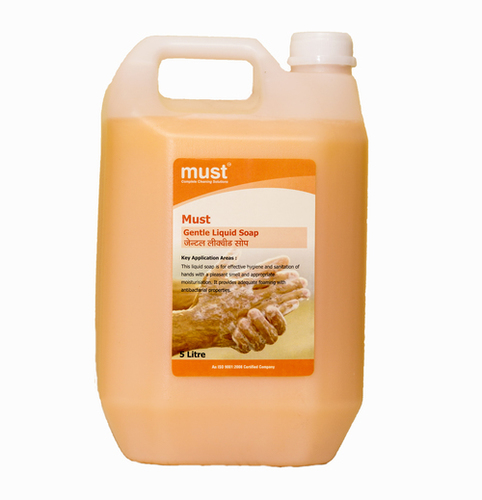 Liquid Hand Soap - Plastic, 5 Litres, Orange Color, Pearly Appearance | Citrus Scent, PH 6.8-7, Safe to Use, High Effectiveness