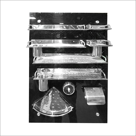 स्टील बाथरूम शेल्फ ट्रे