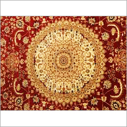 Antique Woolen Carpet - Wool Blend, Customized Shapes & Sizes | Anti-Slip, Hand Washable, Trendy Pattern