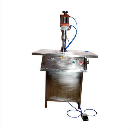 Semi Automatic Aerosol Crimping Machine