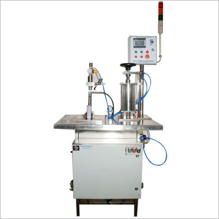 White-Silver Automatic Gas Filling Machine