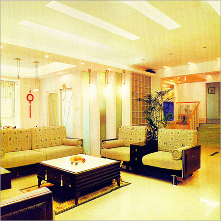 कस्टम इंटीरियर लिविंग रूम डिजाइन