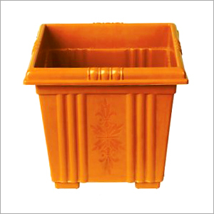 Brown Rectangle Bageecha Planters