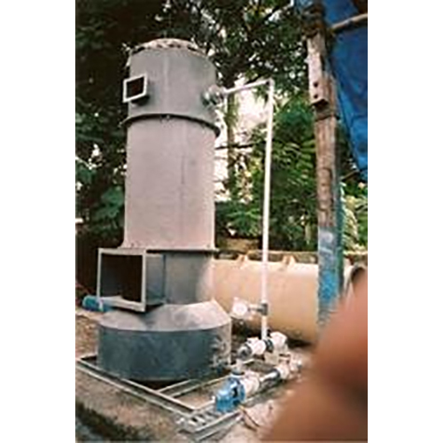 क्रीम पैक कॉलम स्क्रबर