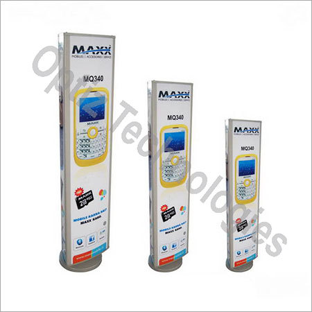 Rotating Advertising Light Box Display
