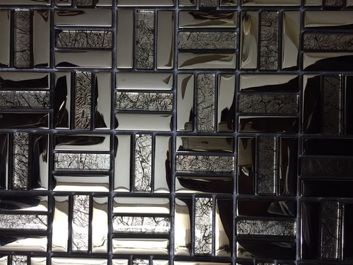 Glass Tiles - 2x2 Inches, Glossy Finish Available in Antibacterial and Heat Insulation Features