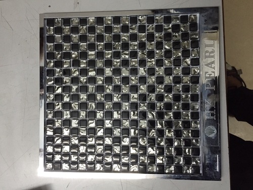 Glass Tiles - 2x2 Inch, Plain Glass Material With Square Edges, Available In All Colors And Heat Insulation Features
