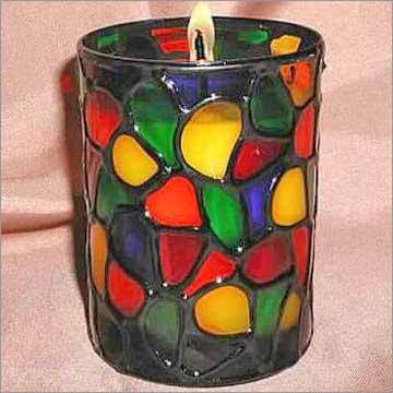 मोमबत्ती और धारक