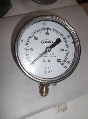 Bourdon Type Pressure Gauge (Miniature Series)