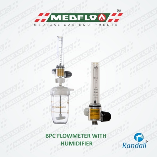 Back Pressure Compensated Oxygen Flow Meter - Application: Industrial