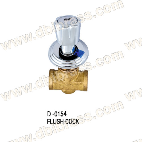 ब्रास फ्लश कॉक