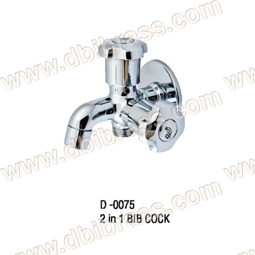 ब्रास 2 इन 1 बिब कॉक