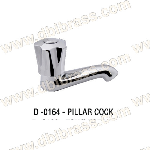 C.P Pillar Cock - Chrome Plated Finish , Durable and Water-Resistant Design with Smooth Flow Control