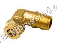 Brass PU Elbow Assembly