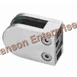 U Shape Railing Connector (Flat Type) - Application: Glass Fitting