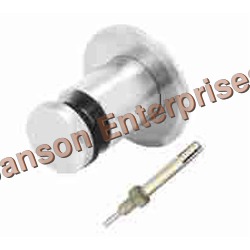 Railing Stud & Fastener - Color: Silver