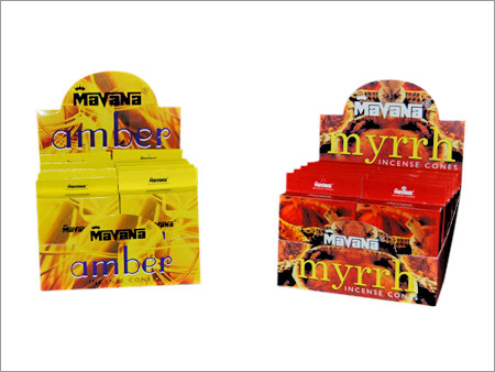 Incense Cones Amber & Myrrh