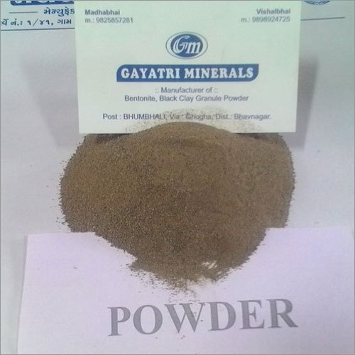 10x8 बिना भुना हुआ बेंटोनाइट पाउडर