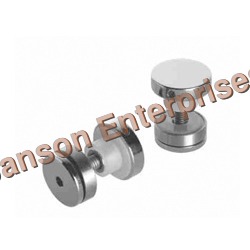 सिल्वर ट्रैक टू ग्लास होल्डर