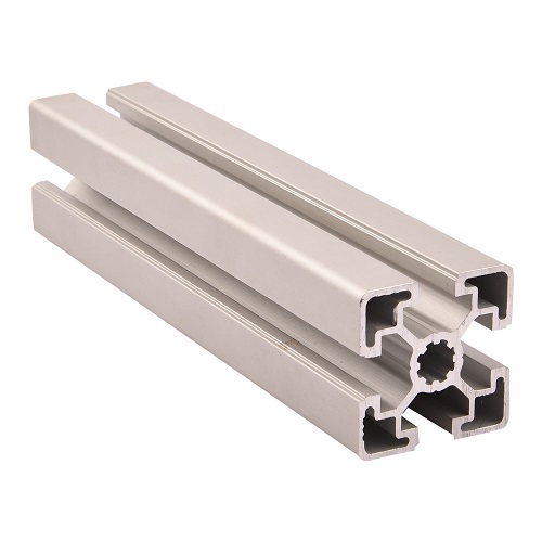 सिल्वर 45X45 मिमी एल्यूमीनियम प्रोफ़ाइल