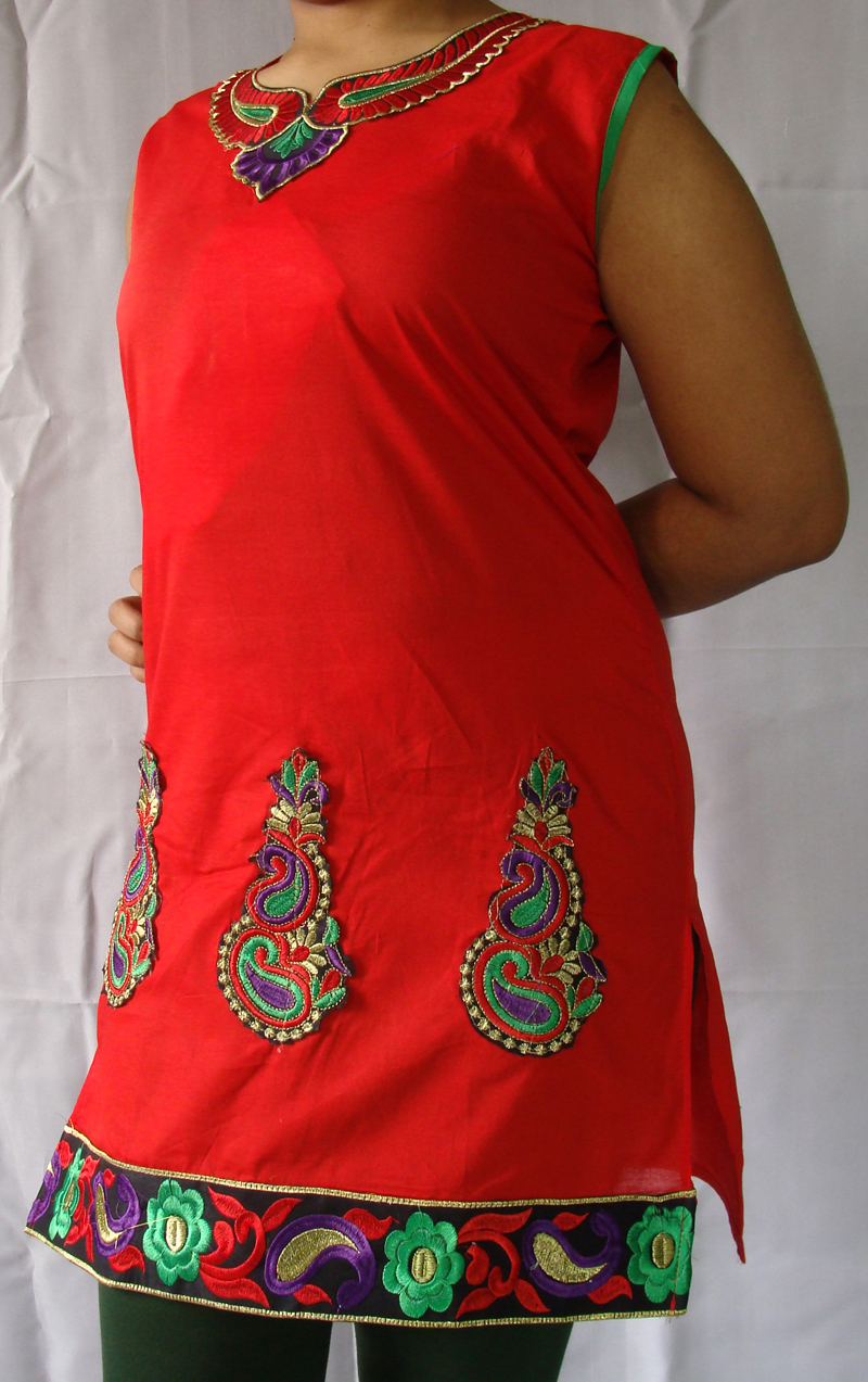 Heena Designer Embroidery Kurti