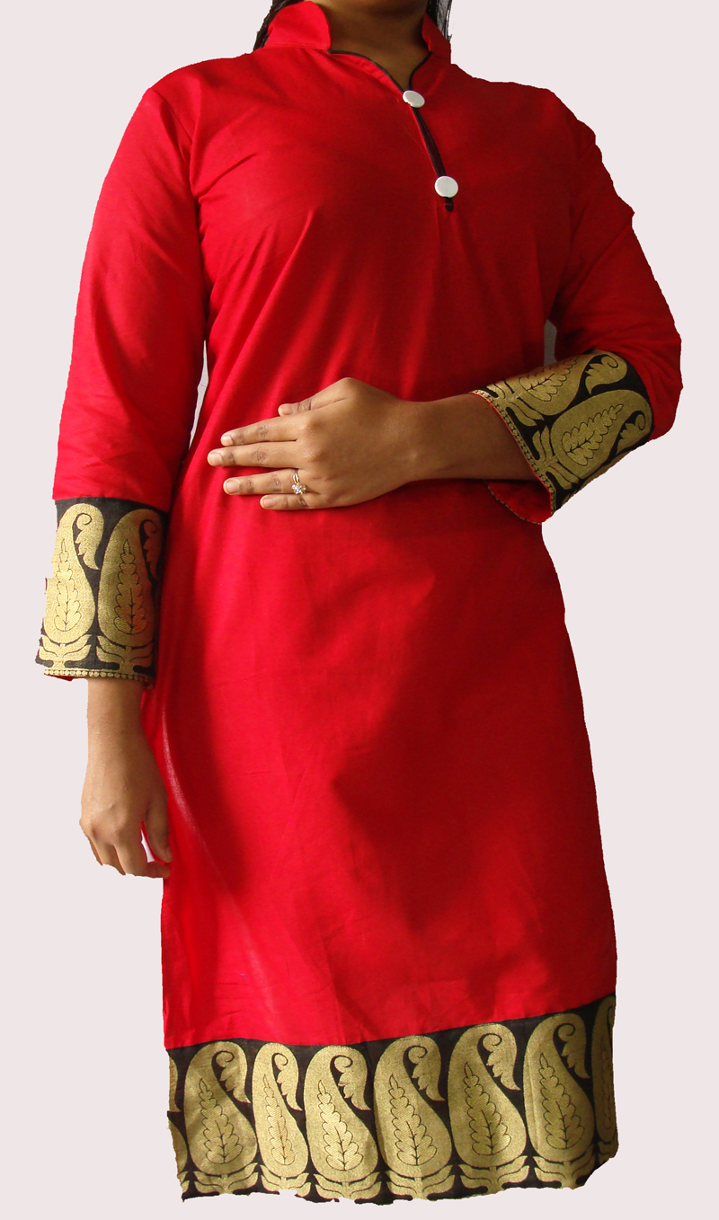 Zoya Cotton Long Kurti Straight