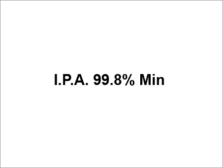 I.P.A. 99.8% न्यूनतम
