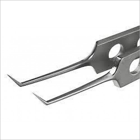Angled Hair Transplant Forceps