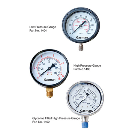 Polished Pressure Gauge