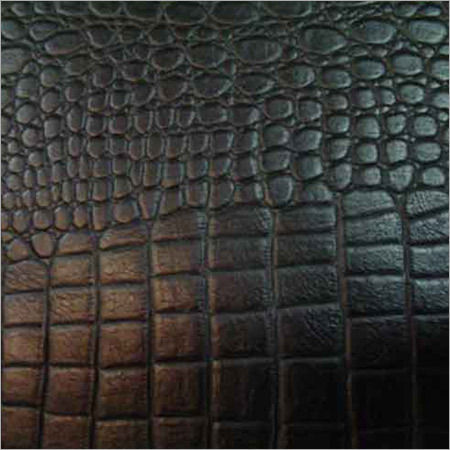 Crogodile Print Leather