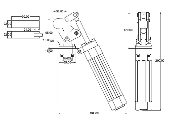 Plastic Manual Toggle Clamps