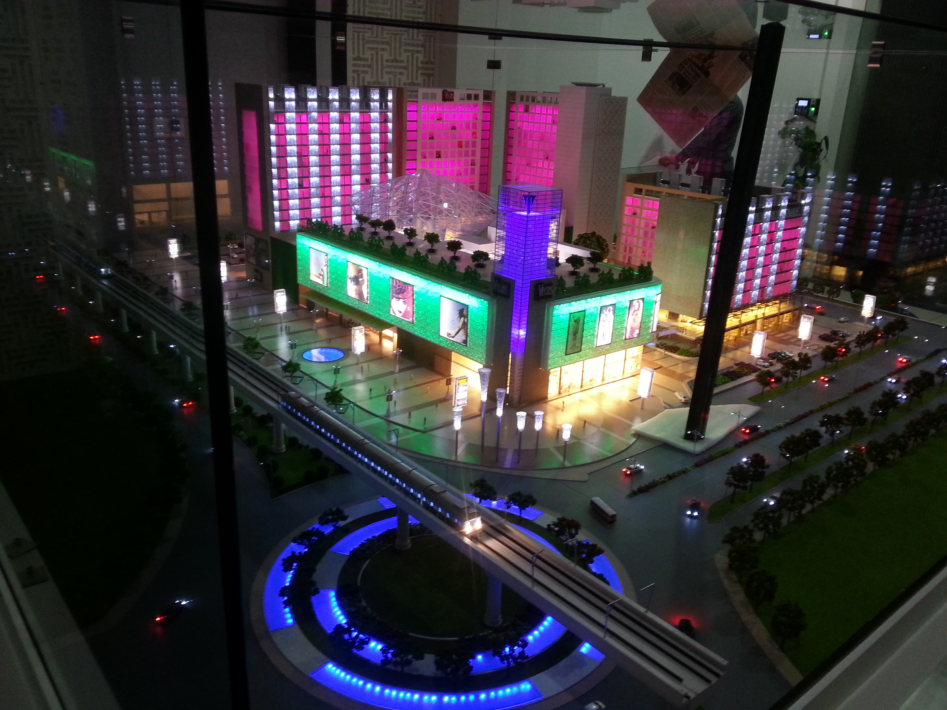 3d Commercial Complex Model