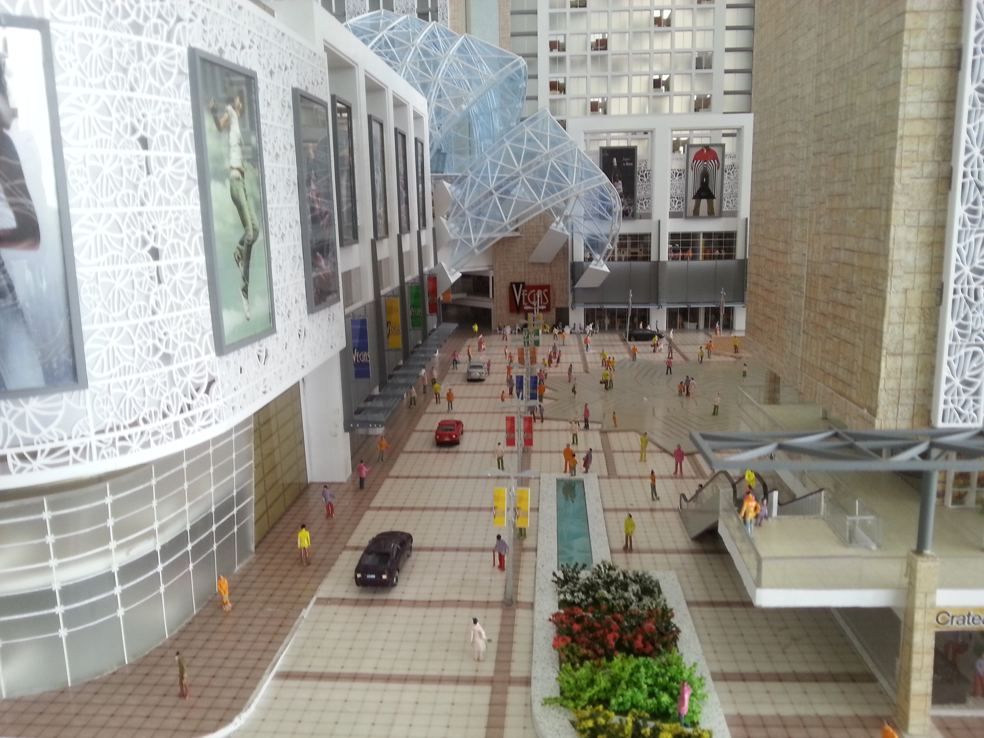3d Commercial Complex Model