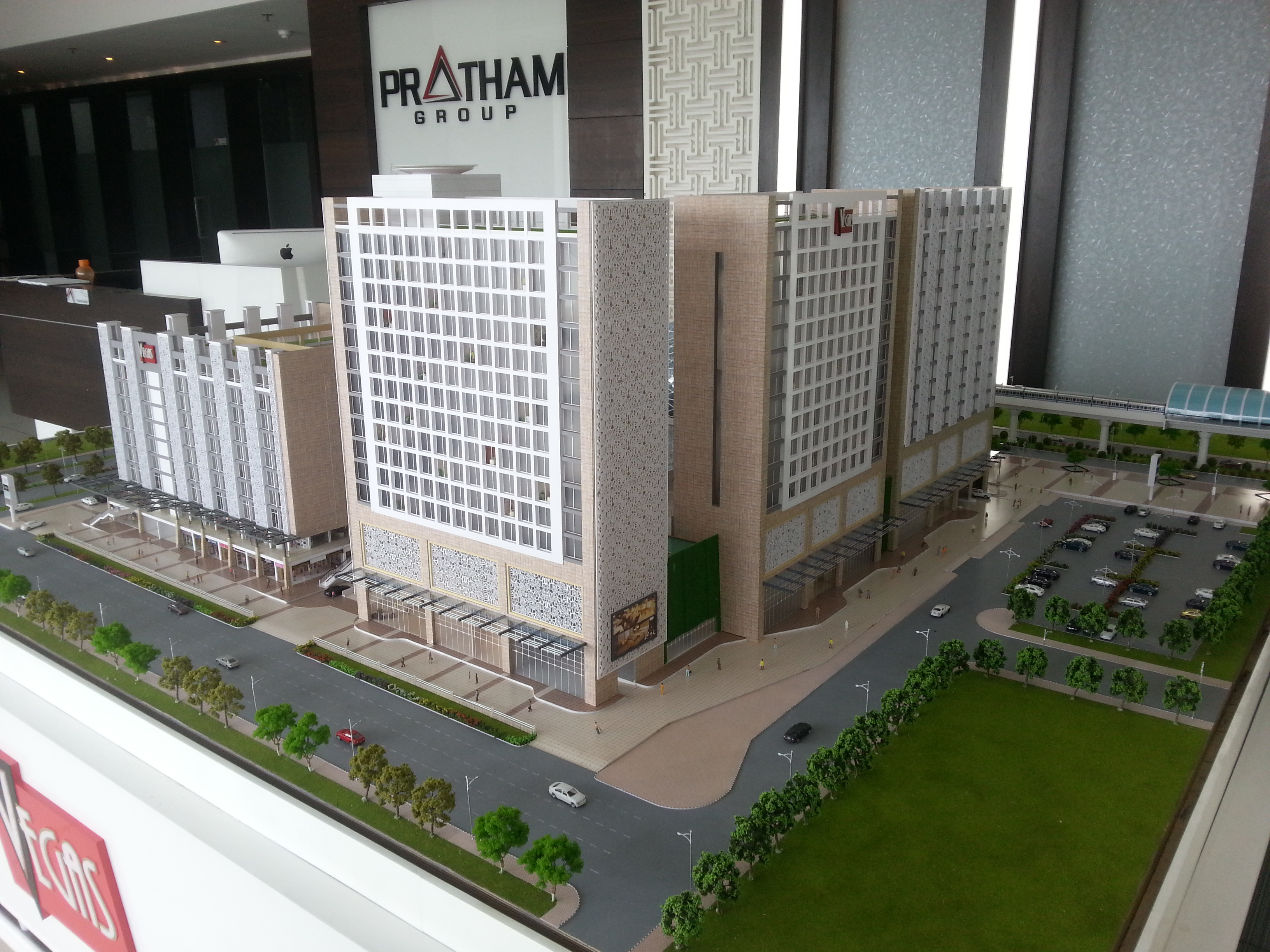 3d Commercial Complex Model