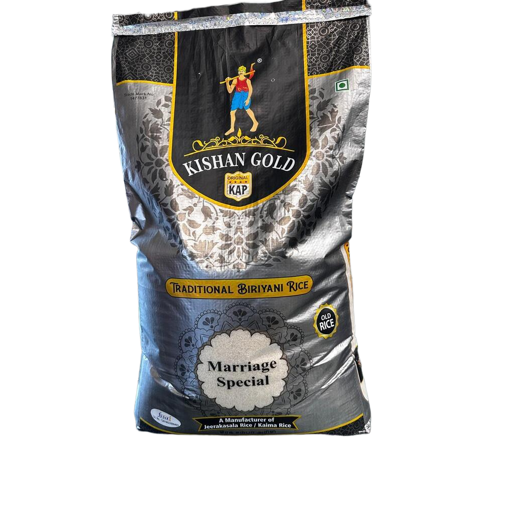 Kishan Gold Jeera Rice 30Kg - Color: White