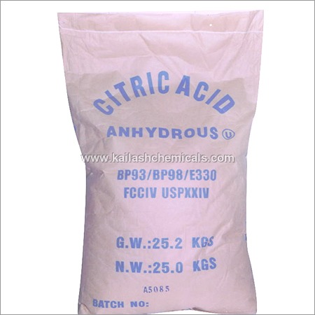 Citric Acid - Application: Pharmaceutical