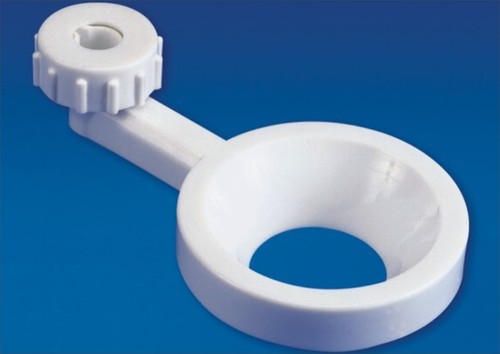 Funnel Holder - Polypropylene, Diameter 3 to 6 inches | Superior Strength, Abrasion Resistant, Strong Grip
