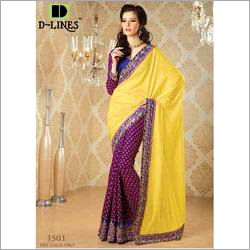 आधुनिक पार्टी वियर साड़ी